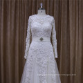 Long Sleeves Aline Wedding Dress